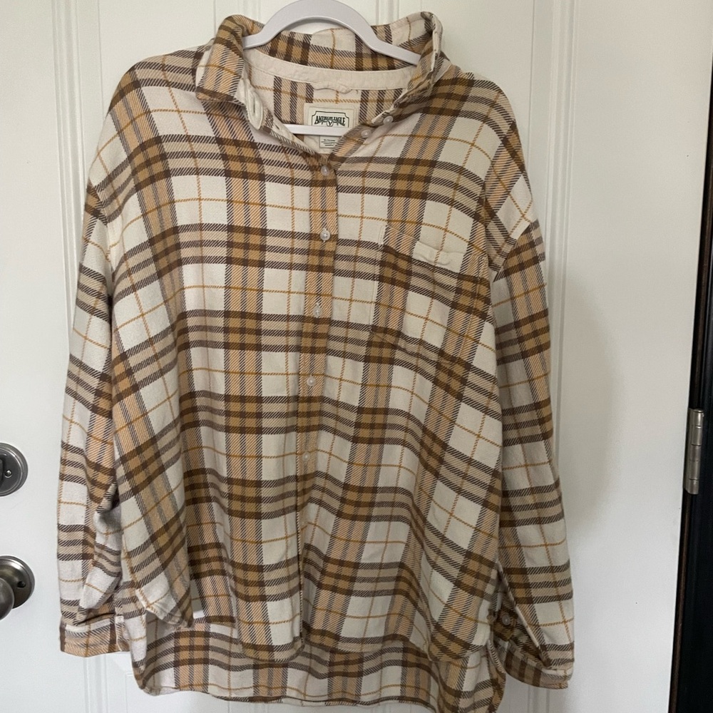 Long sleeve fannel shirt